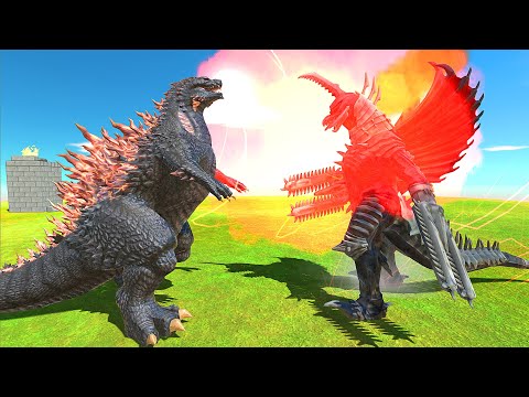 GOJIRA GODZILLA VS GIGAN FINAL WARS - Animal Revolt Battle Simulator