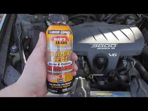 Bar's Leaks intake & radiator stop leak how to video