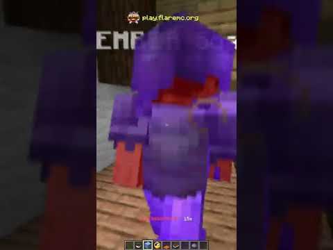 E-Girl Impersonation Prank on Minecraft SMP! 😳 #shorts