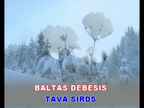 Baltā dziesma - karaoke "Agrais rīts" www.kar.lv