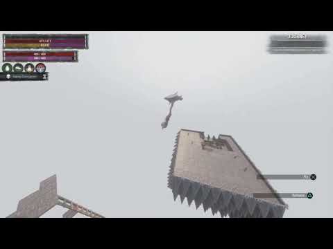 how i counter a raid on a sky base for thousands of bombs | CONAN EXILES PVP | OFFICIAL SERVER 3539