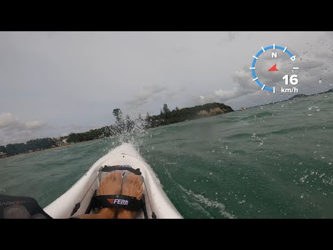 Surfski fun with the Fenn Bonito!