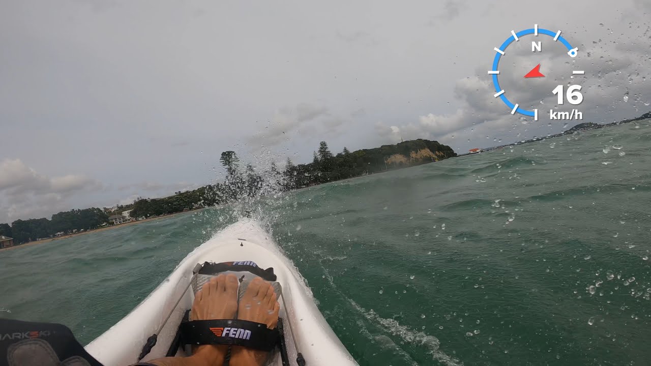 Surfski fun with the Fenn Bonito!