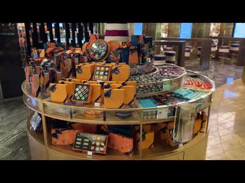 Venchi Chocolate on the MSC Seashore 