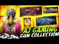 AJ's GamingZone All Gun Collection Video | All Gun Skins Permanent | Free Fire ID Collection Video