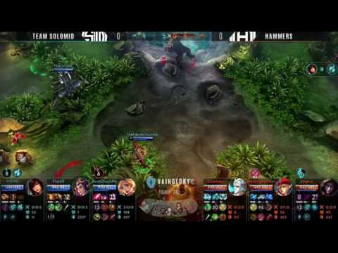 NA FINALS: TeamSoloMid (TSM) Vs. Hammers GAME 1: Vainglory 8 Spring Opener NA Split 2 Week 1