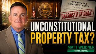 🚨 Is Florida's Property Tax Assessment Rule Unconstitutional? | Fuchs v. Robbins