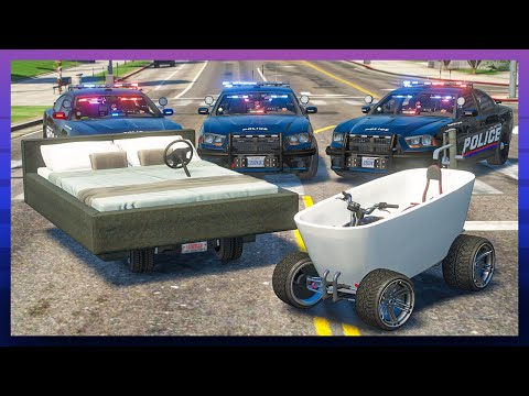 GTA 5 Roleplay | RedlineRP | Trolling COPS WITH BEDS  #554