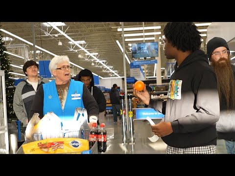 Crazy Lady Spits on Me!