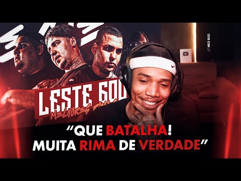 NEO REAGE ÀS MELHORES RIMAS DA BATALHA DA LESTE. 🔥🔥