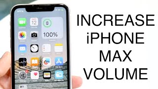 How To Increase Max Volume On iPhone! (2023)