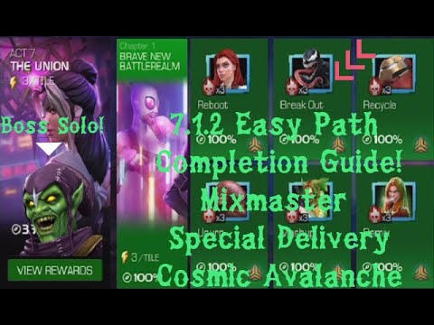 Act 7 Chapter 1 Quest 2 Easy Path Guide! | Marvel Contest of Champions