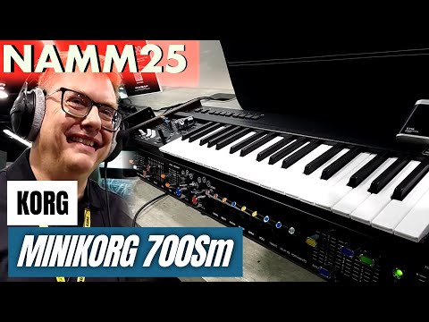 NAMM 2025: Korg mini-Korg 700Sm