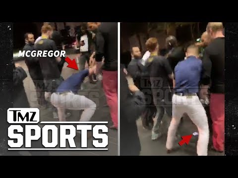 Video Of Conor McGregor Stomping On Dude's Phone Has Surfaced