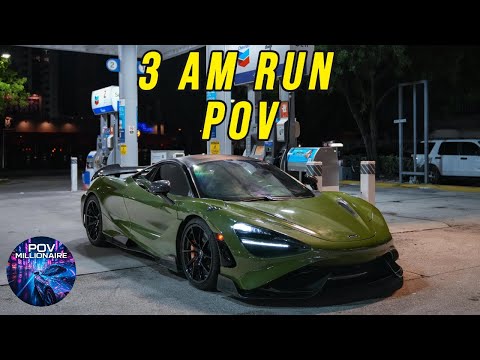 Thumbnail for IT'S 3 A.M COME DRIVE WITH ME- MCLAREN 765LT POV by Car