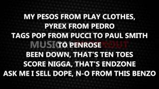 Machine Gun Kelly - Peso ft. Pusha T & Meek Mill [Lyrics - 1080p HD]