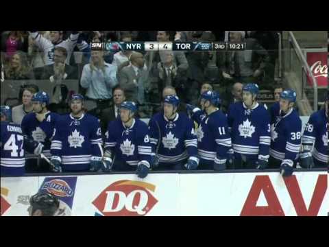 Kessel's 2nd of the Night (4-3 Goal) - Maple Leafs vs. Rangers - April/8/2013