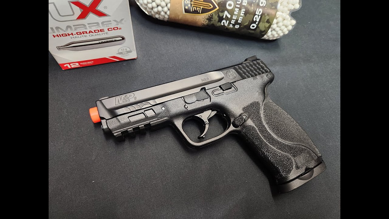 S&W M&P9 M2.0 Blowback Airsoft Pistol YouTube Video ID HCJf-zK-Mp4