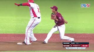 [分享] 鈦龍 霸氣確信步+甩棒 結果差點死在二壘