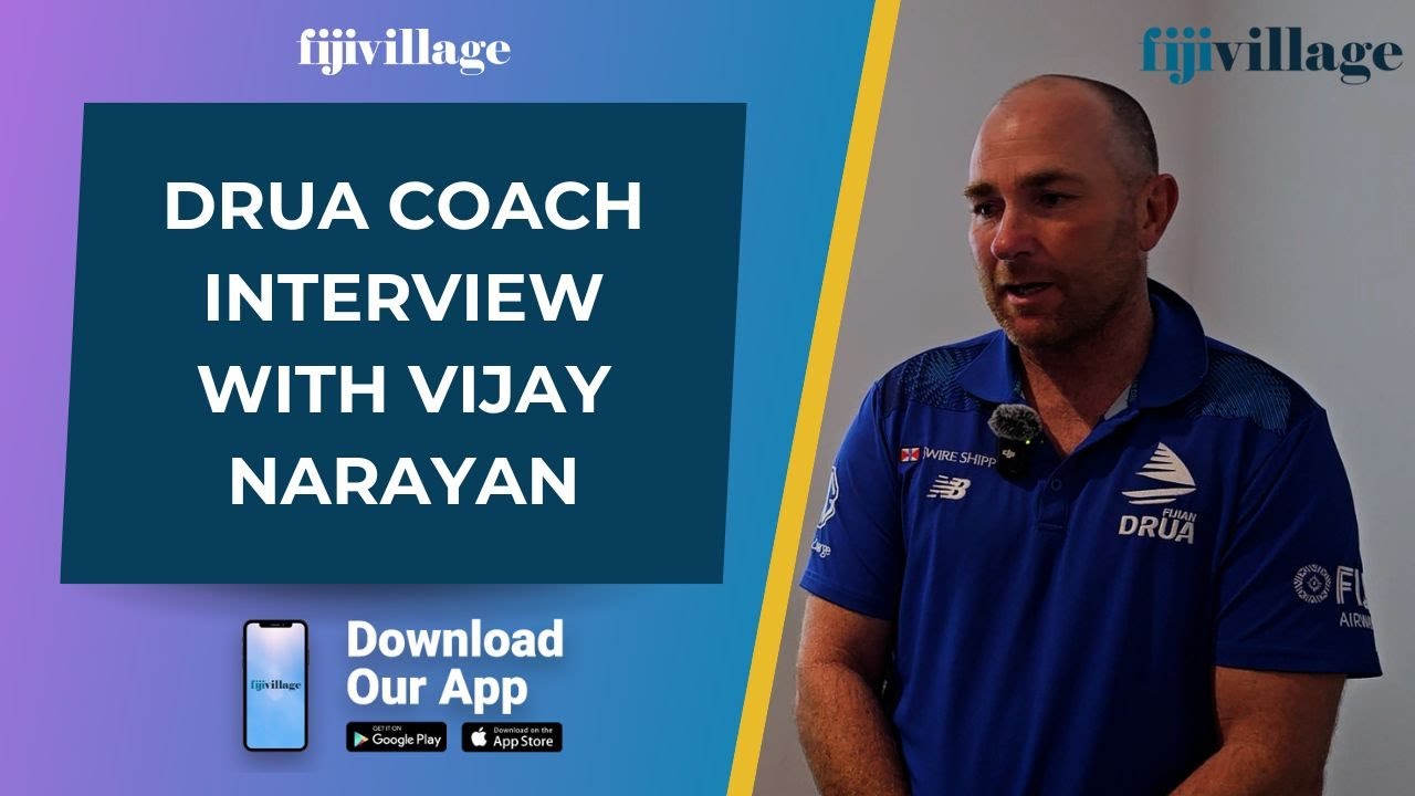 Drua coach interview with Vijay Narayan | 23/8/24