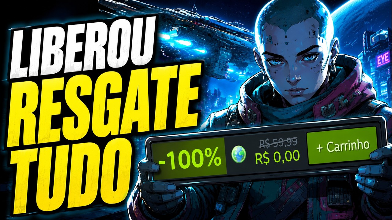 OFICIAL! Mais de R$100 em Jogos pra Resgate, 5 Jogos Liberados na STEAM e Mais.