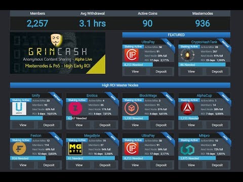 CryptoHashTank - Мастернода онлайн - инвестируй от одной монеты.