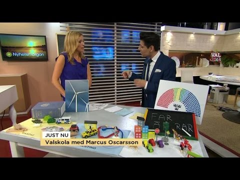 Valskola med Marcus Oscarsson - Nyhetsmorgon (TV4)