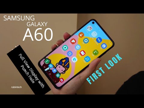 Samsung Galaxy A60 - First look, Specification, Price