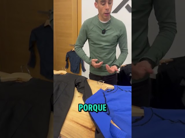 Vídeo relacionado con Terecey Ropa Termica Hombre Frio Extremo Conjunto Interior Termico Funcional Ropa Termica Moto Cuello Redondo Camiseta y Pantalón Interior Térmico para Running Esquí Ciclismo