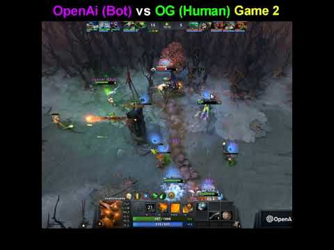 OpenAI vs OG Game 2 - OpenAI destroys OG