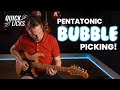 Pentatonic Bubble Picking Quick Lick