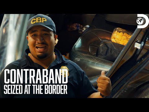 Suspicious Car SMELLS BAD! | Contraband: Seized at the Border | Discovery