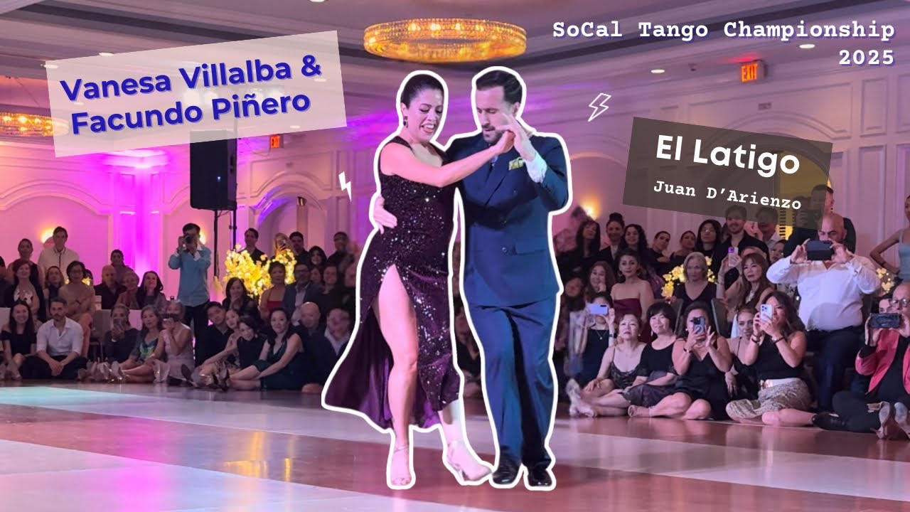 Video thumbnail for Vanesa Villalba & Facundo Piñero milonga to “El Látigo” by Juan D’Arienzo #tango #argentinetango