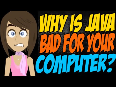 Why is Java Bad for Your Computer? Video Lecture - IT and Software