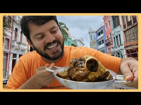 Comendo CABEÇA DE BODE 🐐 e as COMIDAS mais incríveis de RECIFE - Pernambuco | RIO4FUN