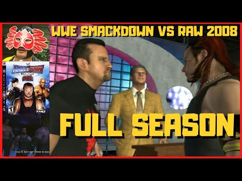 WWE SmackDown vs Raw 2008 (PS3) Season Mode Jeff Hardy