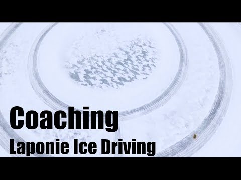 Julien GEDET coaching pilotage glace Lapland Ice Driving