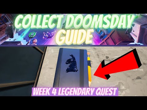 Collect Doomsday Preppers Guide (1) - Fortnite Week 4 Legendary Quest