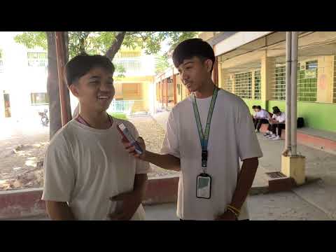 Asking the students of Antonio A. Maceda Integrated School "What's the hardest subject for you?"