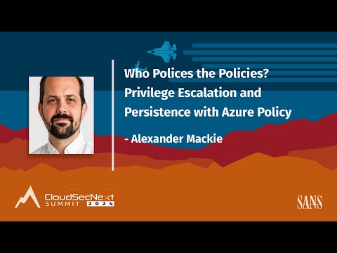 Who Polices the Policies Privilege Escalation and Persistence with Azure Policy