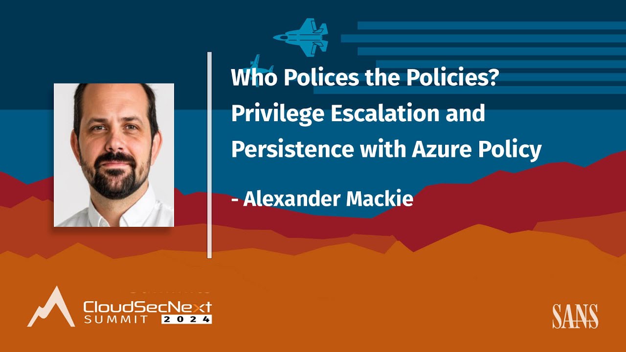 Who Polices the Policies Privilege Escalation and Persistence with Azure Policy
