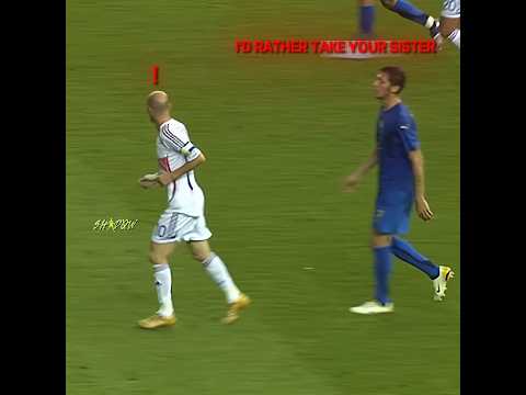 The Reason of Zidane Famous Headbutt💀🔥 #viralvideo #cr7 #football #trending #fyp