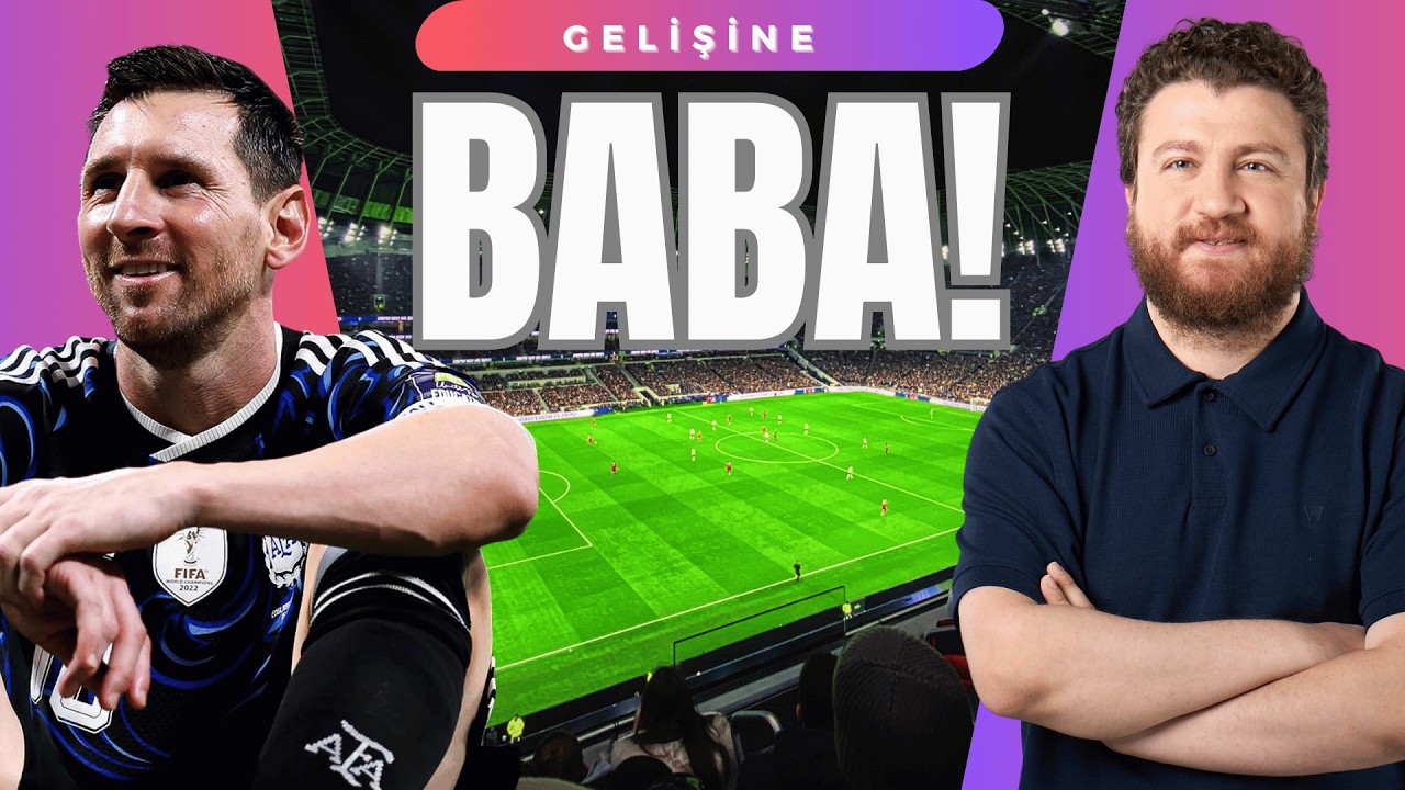 Messi Baba! Icardi Yayınım, Final... Arjantin 2-1 İngiltere