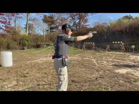 USPSA Classifier: Tight Squeeze (CM 99-48) 112% Production Division Cold Run