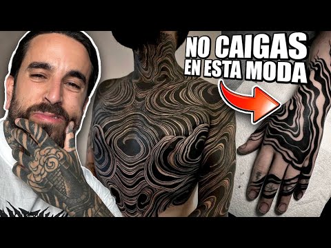 Este ESTILO de TATUAJE se ha CONVERTIDO en una MODA: el SUMINAGASHI 😞