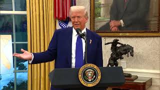 ‘Don’t Say That’: Trump Pushes Back On Reporter Who Tried To Get Him To Criticize Pete Hegseth