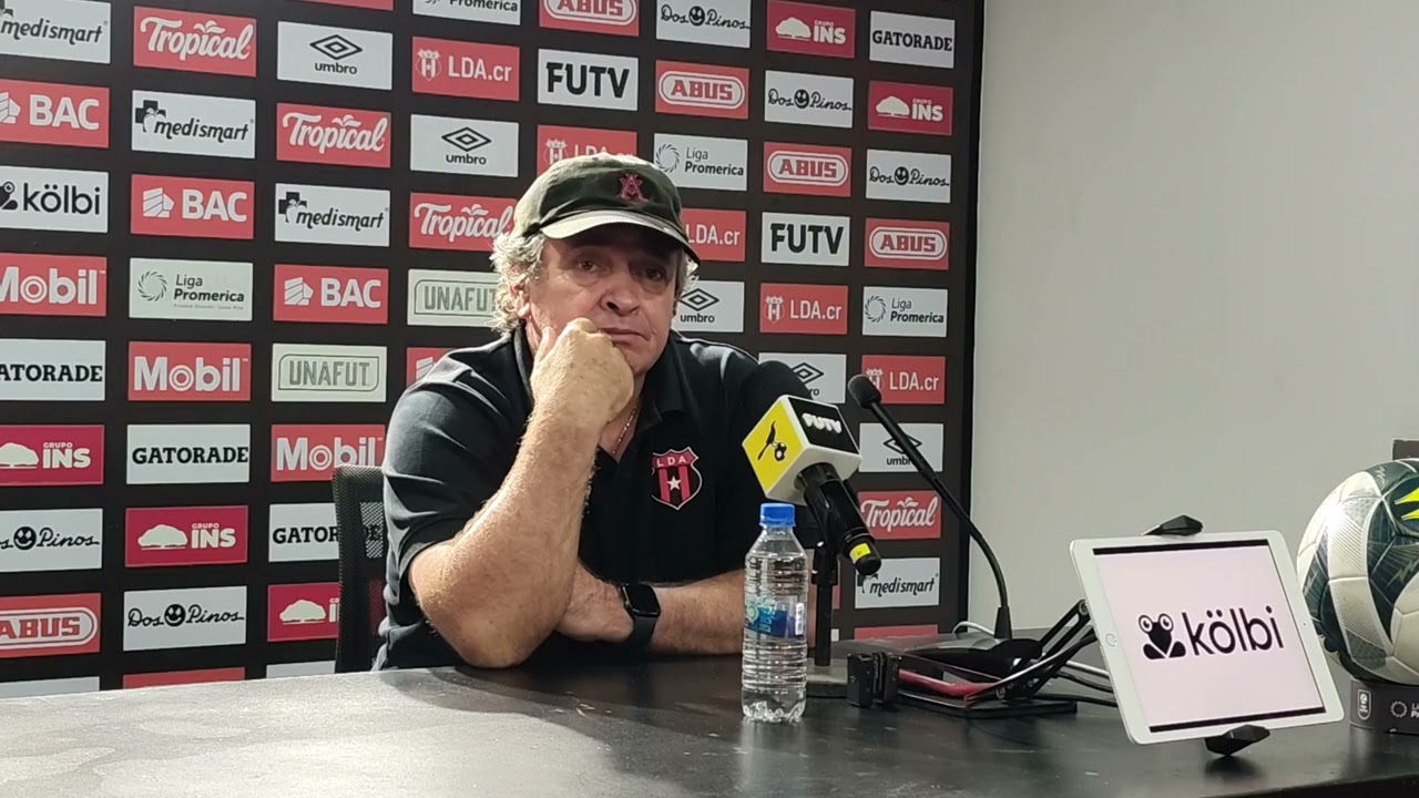 Oscar Ramirez's brief press conference after Alajuelense's 5-2 victory over Puntarenas