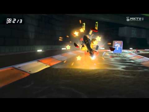 Wii U - Mario Kart 8 - (3DS) Piranha Plant Slide Fun race