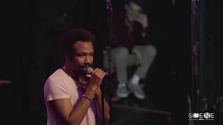 Donald Glover 10 minute Freestyle Convo 01/27/18