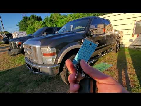 2008 Ford F250 Lariat 6.4L 4wd (gray/tan) - We Ship Nationwide